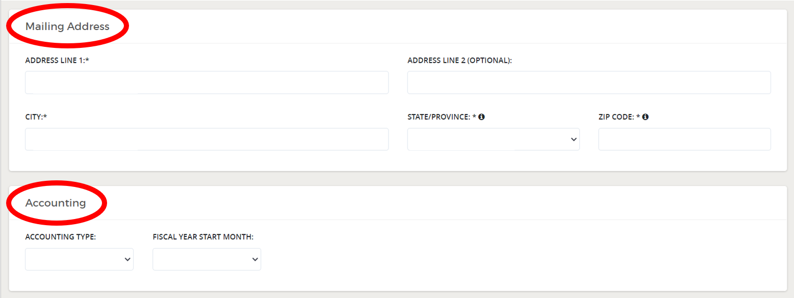 LegFi Org Mailing Address and Accounting Settings.png